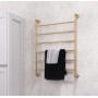 Lillian Heated Towel Rail, 600 x 808mm, Urban Brass 6 Bars
